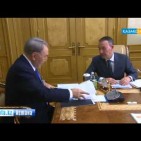 Президент Аружан Саин мен Азат Шәуеевті қабылдады